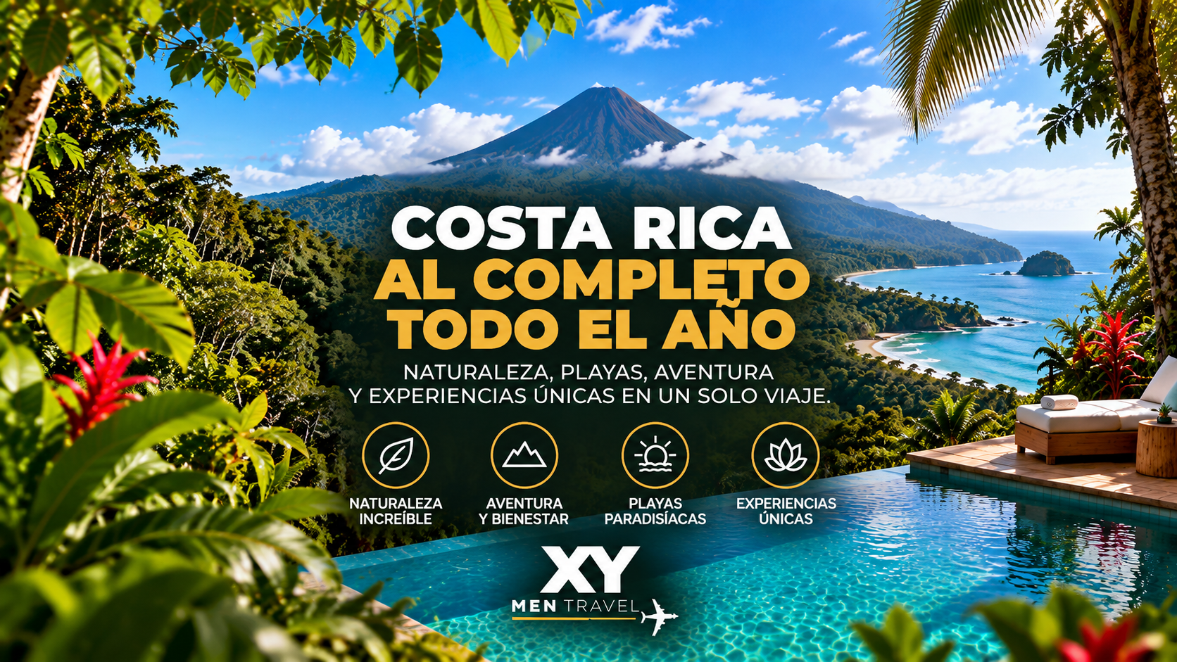 Experiencia de viaje en Costa Rica al completo - Todo el año